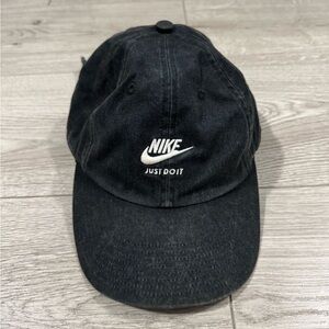 Nike Black and White Logo Cap